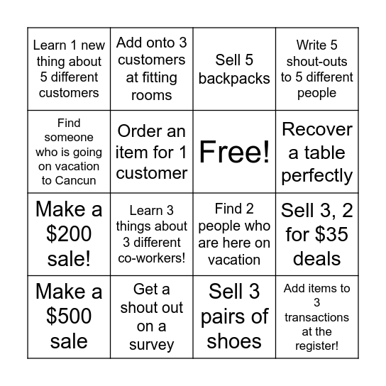 BACK TO SCHOOL 2026 Bingo Card