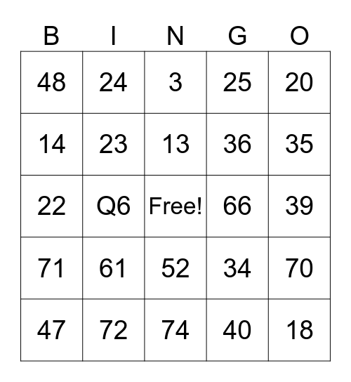Eifelpark Kronenburger see Bingo Card