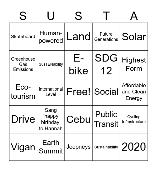 1714 Bingo Card