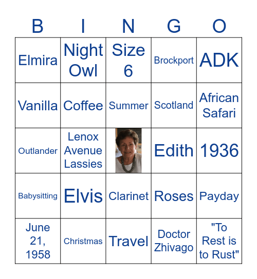 Happy 90th Birthday, Joann! Bingo Card