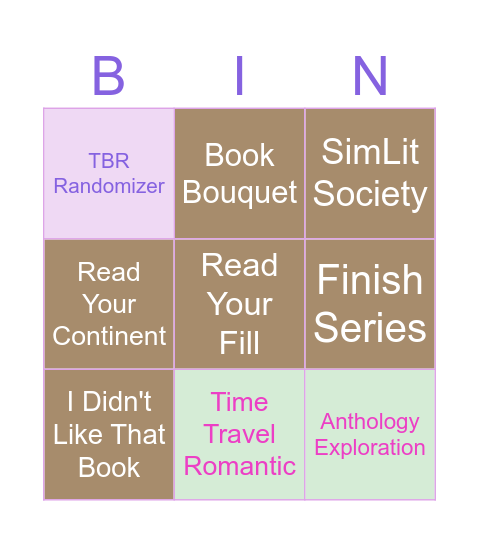 Amanda Birthday Bingo Card