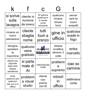 settimana 2 di luglio kfc sicuro Bingo Card
