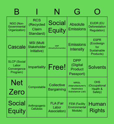 FFF DayZero Buzzword Bingo - Summer 26 Bingo Card