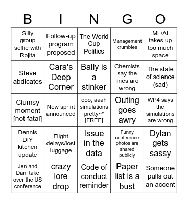 ACES 2026 Meeting (US) Bingo Card