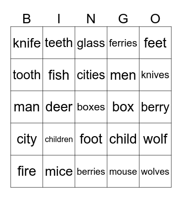 One and More than One Bingo Card