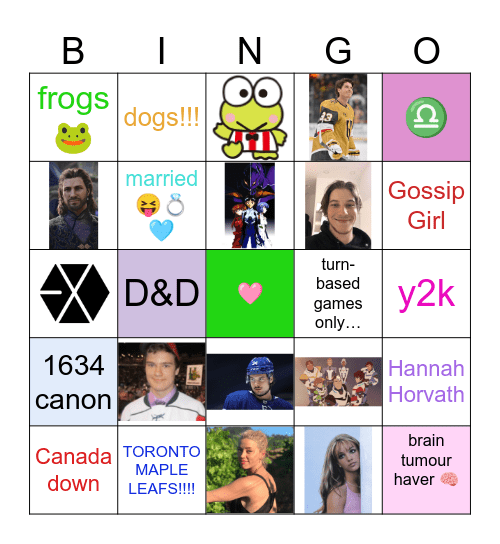💛 brielle bingo 💗 Bingo Card