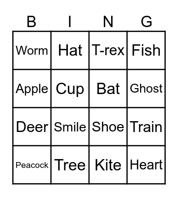 Micha Zingo Board Bingo Card