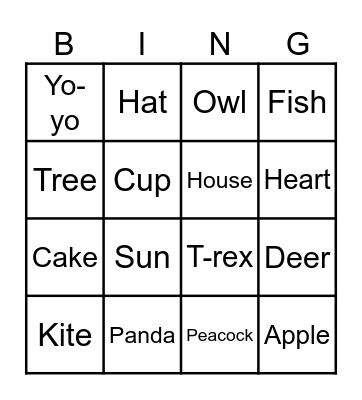 John Zingo Board Bingo Card