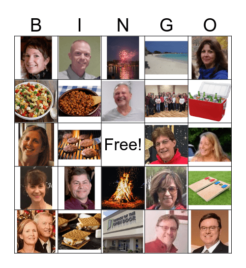 Small Group Bingo Card