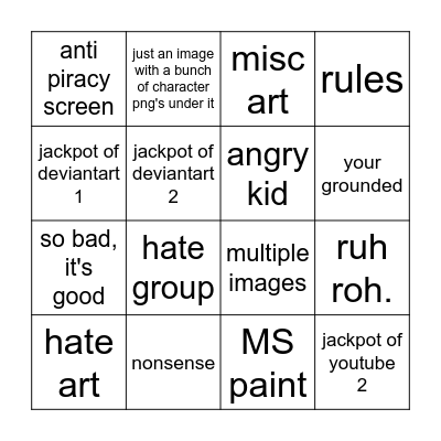 kids on social media Bingo Card