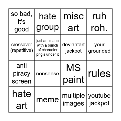 kids on social media Bingo Card