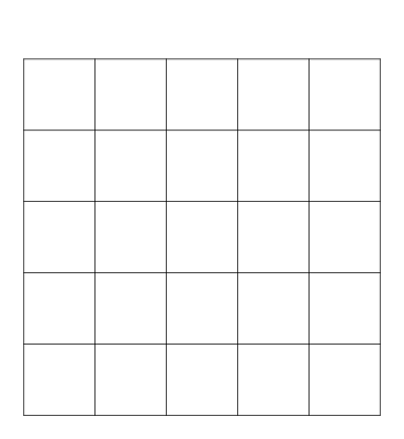 rivals bingo borad Bingo Card