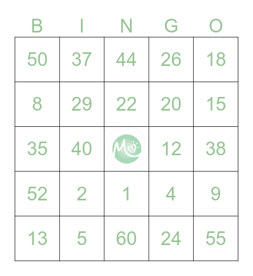 CHÁ MATTIAS Bingo Card