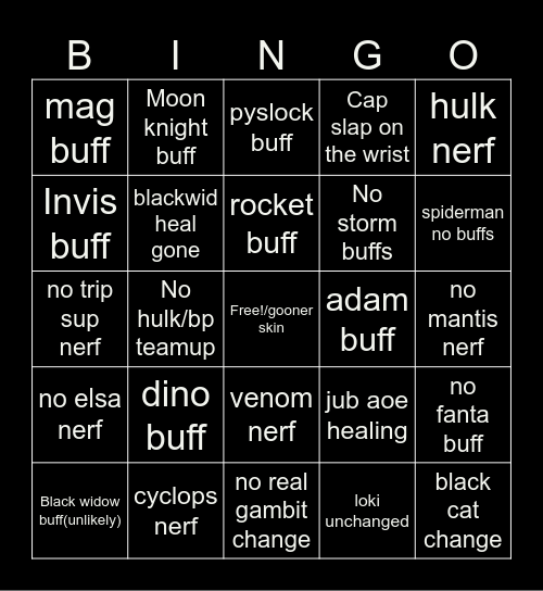 S9.Bingo Card