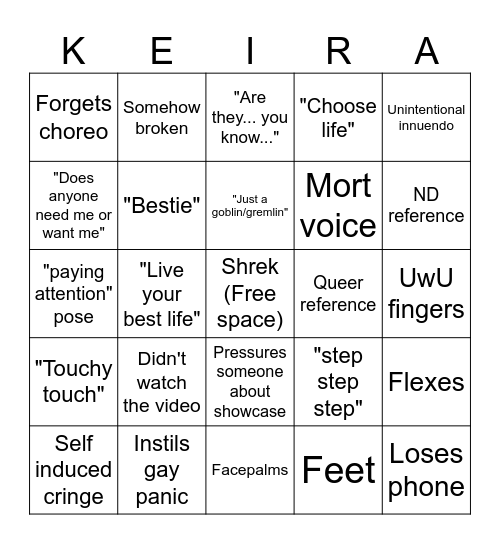 Is this bullying? Bingo Card