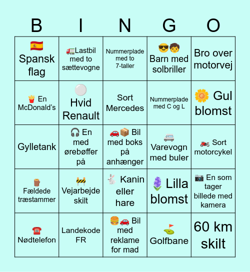 Bilbingo 2026 ☀️ Bingo Card