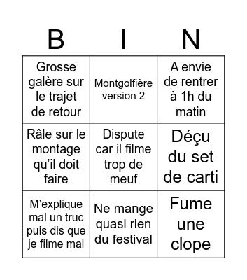 Beach please 2026 Bingo Card