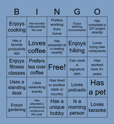 Meet, Learn & Win: Summit Bingo Card