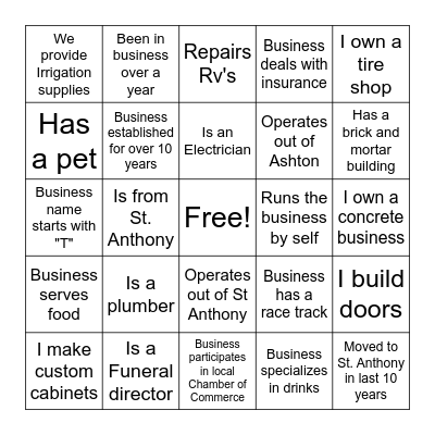 Frontier's Find Someone Who... Bingo Card