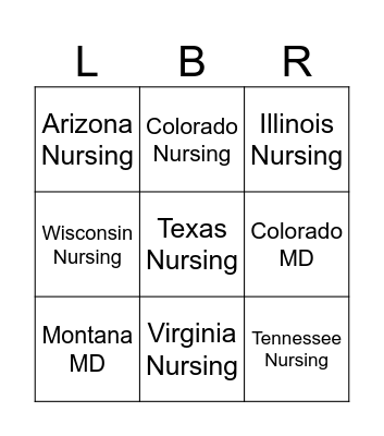 Ashley's Pod 2nd card Bingo Card