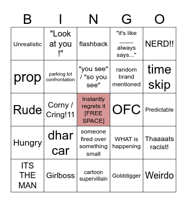 Dhar Mann Bingo v4 Bingo Card