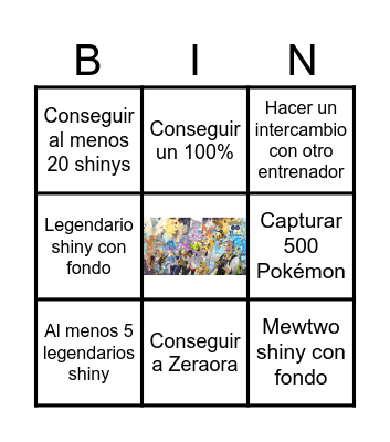 Go fest 2026 Bingo Card