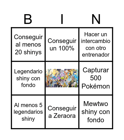 Go fest 2026 Bingo Card