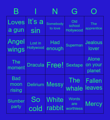 The Trials Of Moonpie : Ultimate Universe Edition Ft. The Villainous Debut of Suzie The Slutty Snake Sorcerer And Her Sidekick Flacid Franky Bingo Card