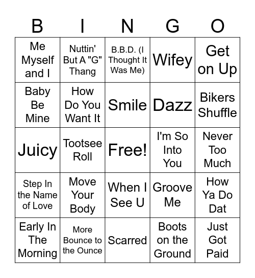 Grillin & Chillin Grown Folks Cookout Bingo Card