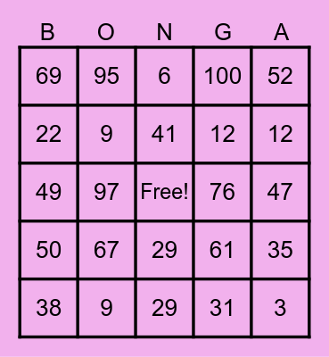 LIFE AND CAREER SKILLS Bingo Card