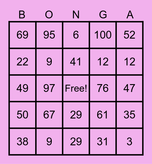 LIFE AND CAREER SKILLS Bingo Card