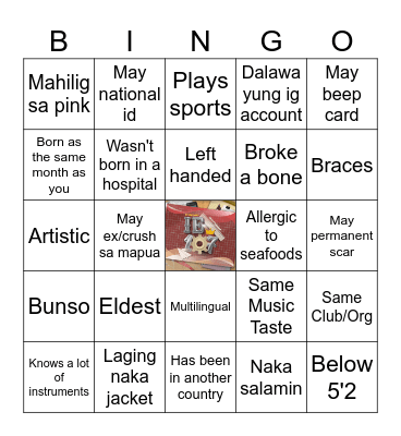 Ie107 Bingo Card