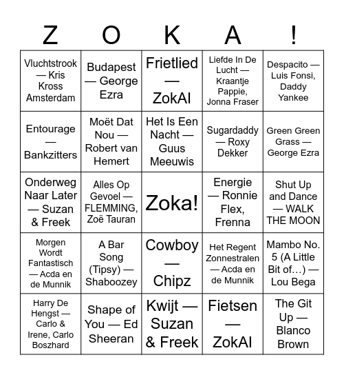 TK WEEK 2 Bingo Card