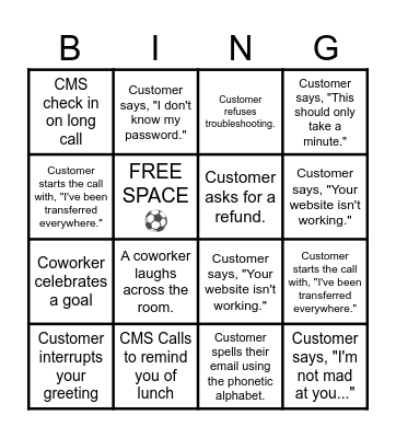 ⚽World Cup Bingo⚽ Bingo Card