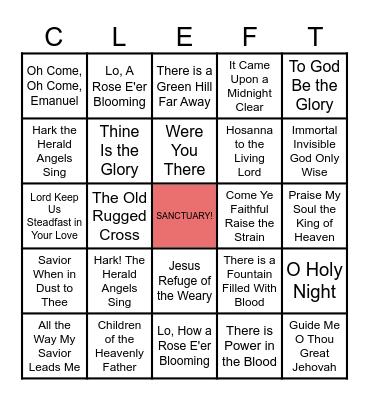 AMEN BINGO Card