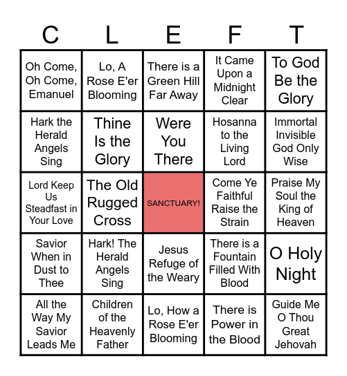 AMEN BINGO Card