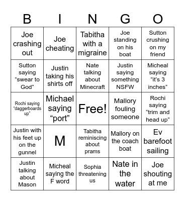 Opti Bingo Vol. 2 Bingo Card