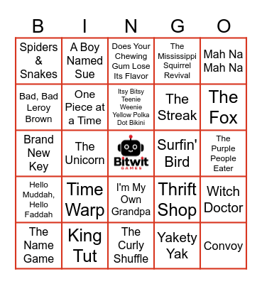 7.8.26 Happy SCUD Day! Savor the Comic, Unplug the Drama Bingo Card