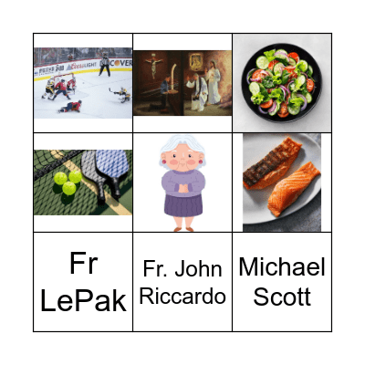 Fr Matt BINGO Card