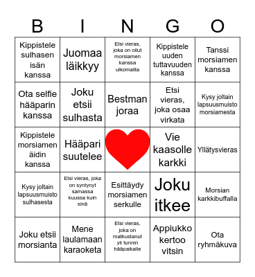 HÄÄBINGO Card