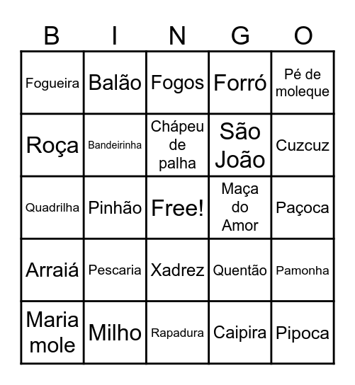 BINGO DA SLIPPER Bingo Card