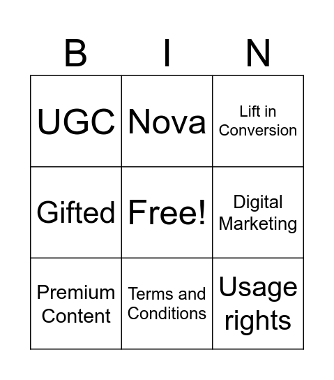 CS Deep Dive Bingo Card