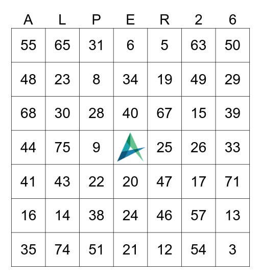 Alper | Bingo Julino Bingo Card