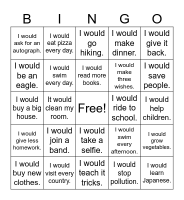 A2 U10 - SC CONSEQUENCES Bingo Card