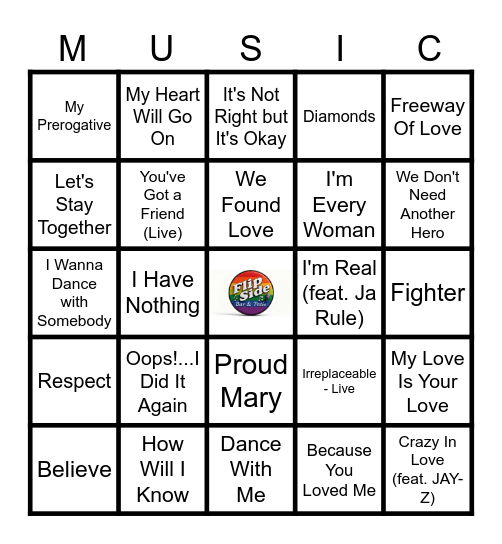 DIVAS LIVE Bingo Card