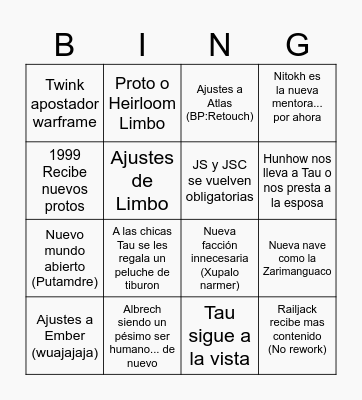 GALLARDOCON PREDICTS Bingo Card