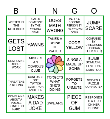 Birthday Bingo! Bingo Card