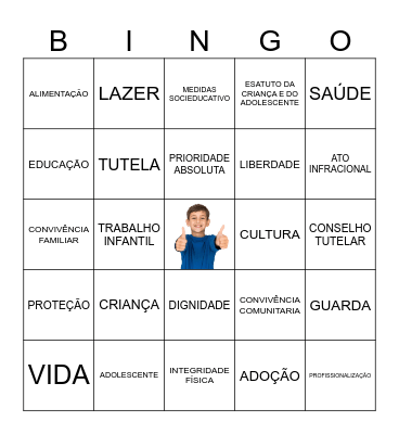BINCO ECA Bingo Card
