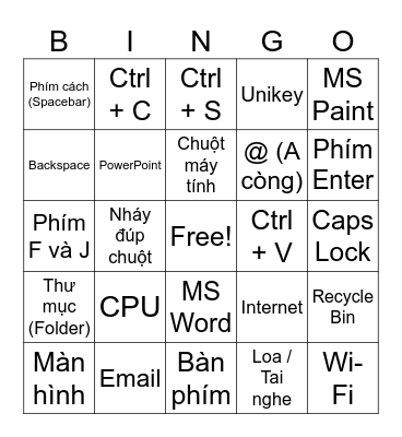 Loto Bingo Card