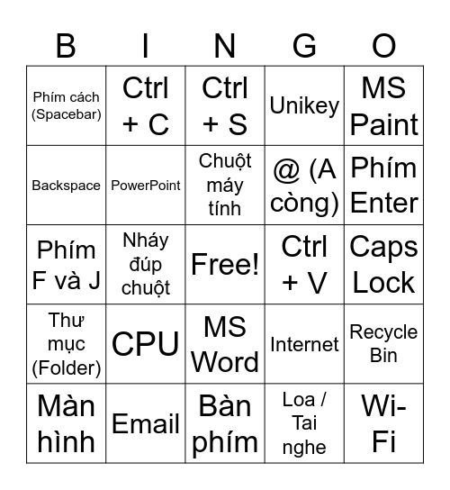 Loto Bingo Card